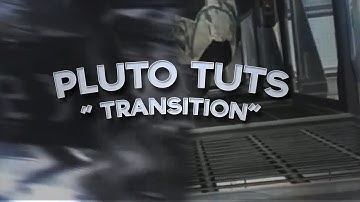 Pluto Tuts l Wave Warp Transition l Ae l