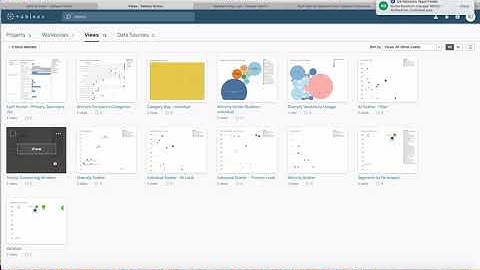 Tableau Online U3 - 1) Signing On