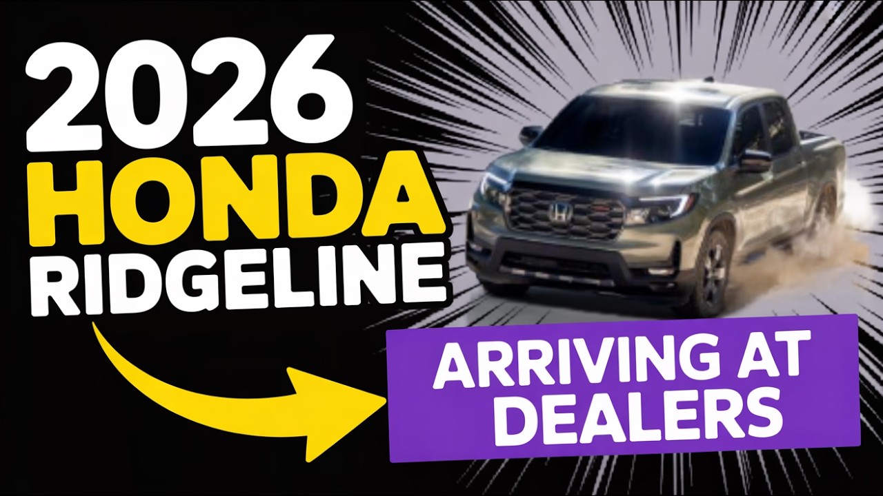 2026 Honda Ridgeline Arrives with FRESH New Color Options - YouTube