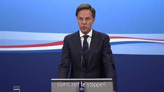 Het inleidend statement van minister-president Rutte na de ministerraad van 9 september 2022.