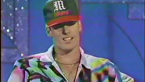 Vanilla Ice - "Cool As Ice" on Arsenio and partial interview 1991