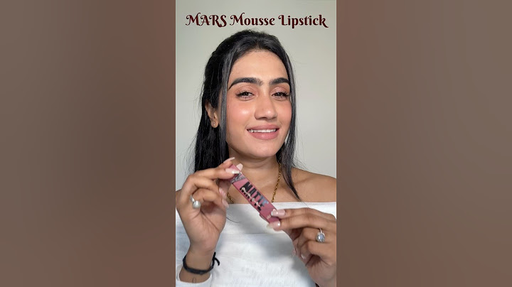MARS Mousse Lipstick Under ₹299! 💄✨ #dupealert
