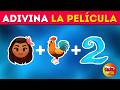 ADIVINA LA PELICULA POR LOS EMOJIS ???????????? ¿ Ya viste a Moana 2 ? Quiz Mix de Cine