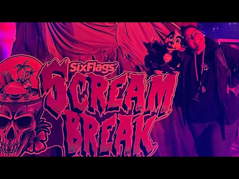 Ventriloquist at six flags magic mountain scream break