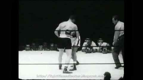 Rocky Marciano -vs- Harry Mathews 1952 (16mm trans...