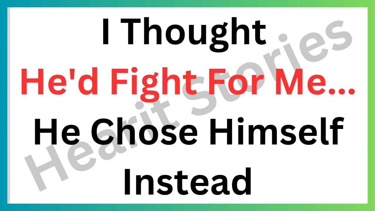 I Gave Him an Ultimatum Open Relationship or Breakup - He Chose Breakup