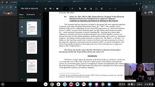 JRC &  their Allies Respond to FDA 2023 Proposed Rule on GED 1