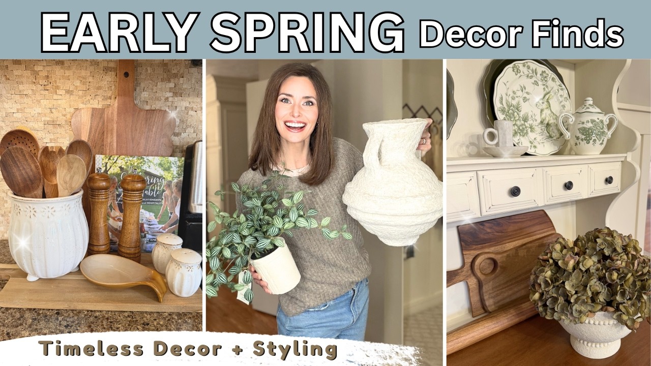 Покупки для ранней весны: декор, неподвластный времени, и идеи для оформления.