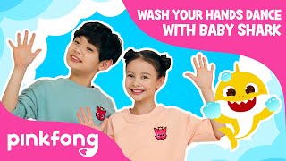 wash your hands dance with baby shark join babysharkhandwashchallenge pinkfong songs for kids