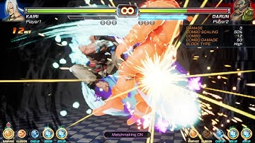 FIGHTING EX LAYER BETA (DEMO) Kairi Combo 3