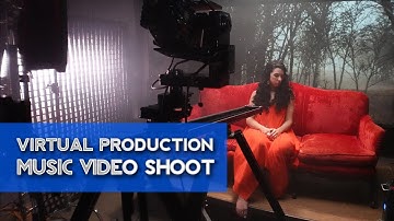 Virtual Production Music Video Shoot on a 4K Projector, Unreal Engine, and Red 8K Camera