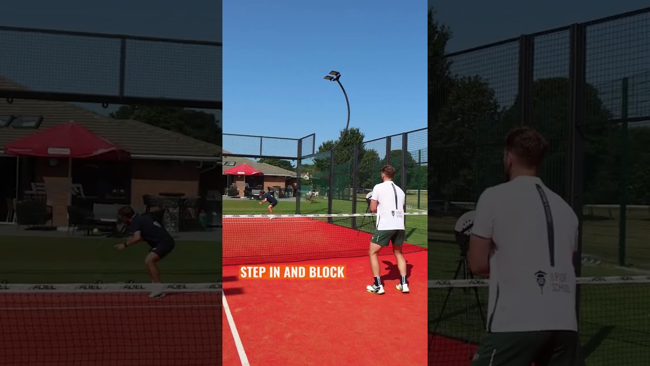 Try this simple tip when defending a difficult volley