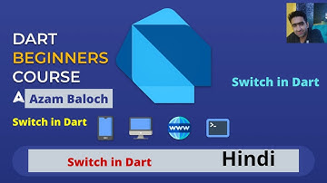 How do use a Switch Case Statement in Dart in urdu hindi AzamBaloch | AzamKhan
