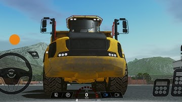 heavy dump truck driving 😯big dump trucks and excavators iOS device gameplay WALKTHROUGH