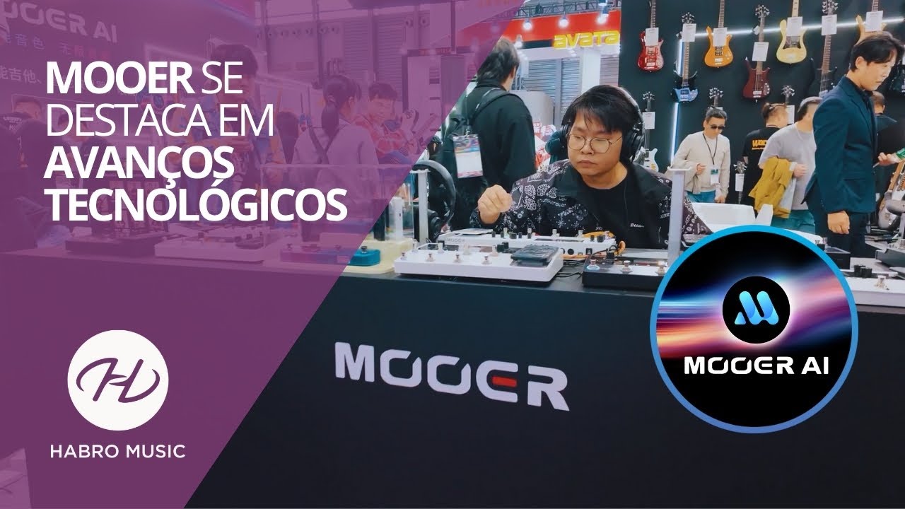 Lançamentos da Mooer na Music China 2025