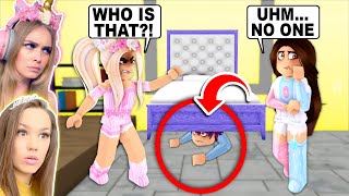 My BEST FRIEND Was HIDING A *SECRET PERSON* In Her House In Brookhaven! (Roblox)