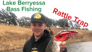 Fishing the East shores on Lake Berryessa ( Rattle Trap was catching them)
