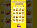 ENCONTRE O EMOJI DIFERENTE | EMOJI 3D #shorts