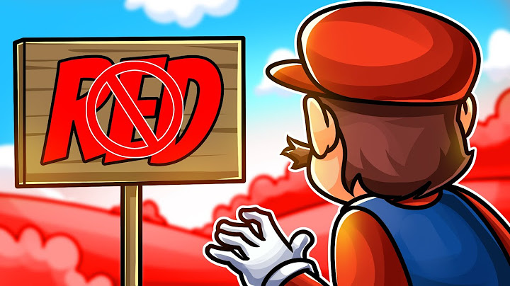 Wszystkie gry Mario, ale nie możesz dotknąć RED
