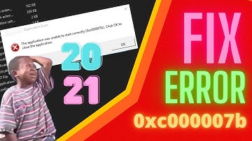 Fix 0xc000007b error in any game!! | Sir Leo