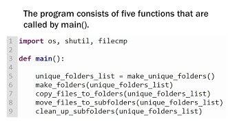 Organize Messy Folder with Python