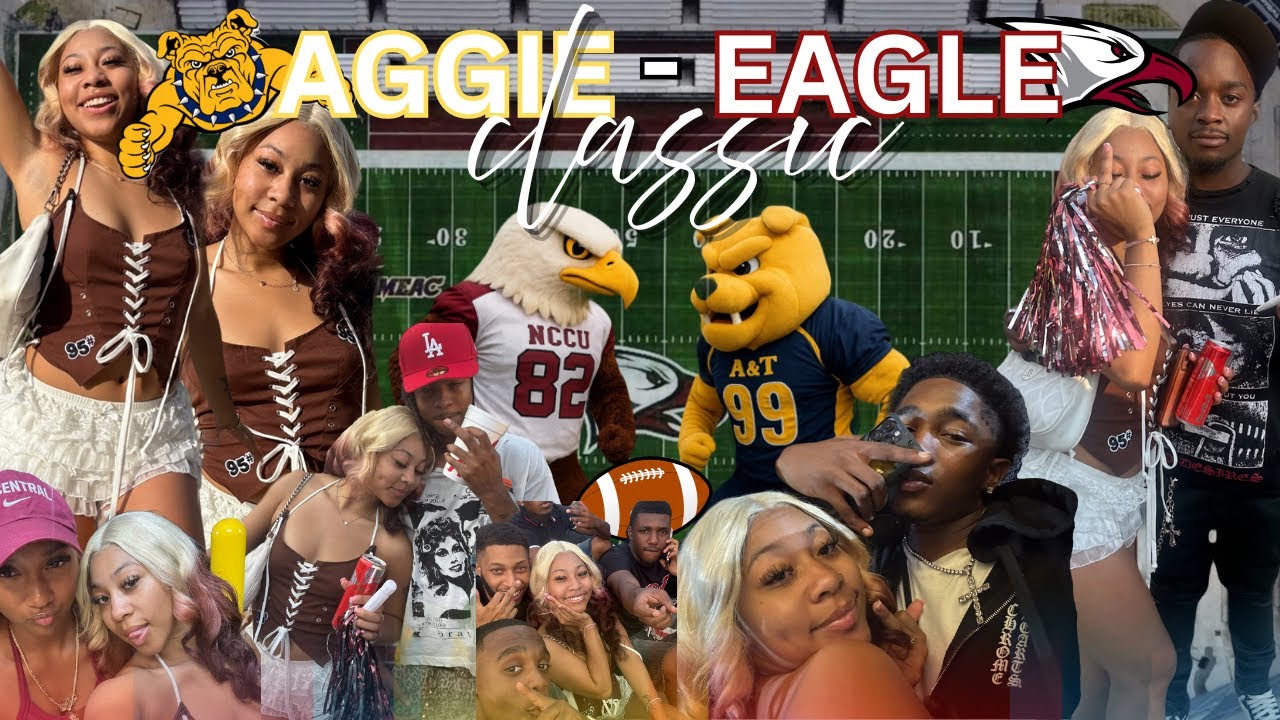 NCCU DIARIES | AGGIE - EAGLE CLASSIC | HBCU VLOG | nccu v ncat - YouTube