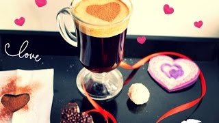 Как сделать кофе с пенкой \ Кофе на день Св. Валентина(Кофе с густой , карамельной пенкой можно сделать в домашних условиях всего за 2 минуты. Так же мы его украсим..., 2016-02-08T21:49:54.000Z)