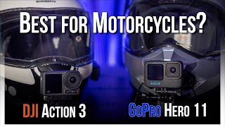GoPro Hero 11 vs DJI Action 3  A Review for Motorcyclists