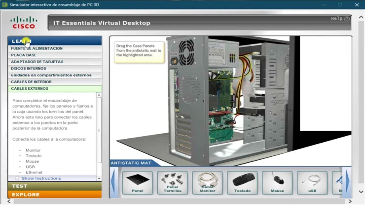 👉TUTORIAL SIMULADOR CISCO [ensamblaje virtual] 🔌SIMULADOR PC 🖥
