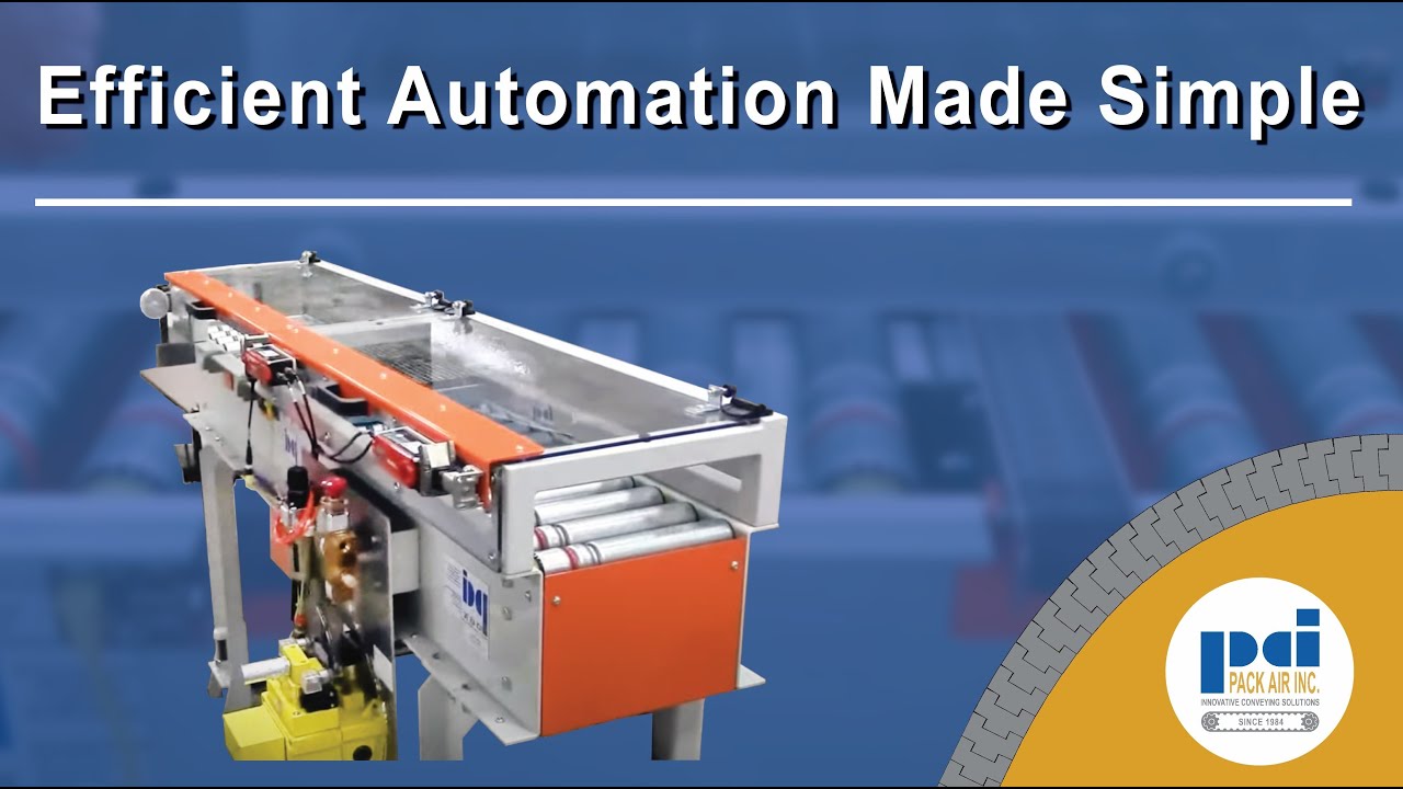 Line Shaft Conveyor System with Pop-up 90-Degree Transfer Device
