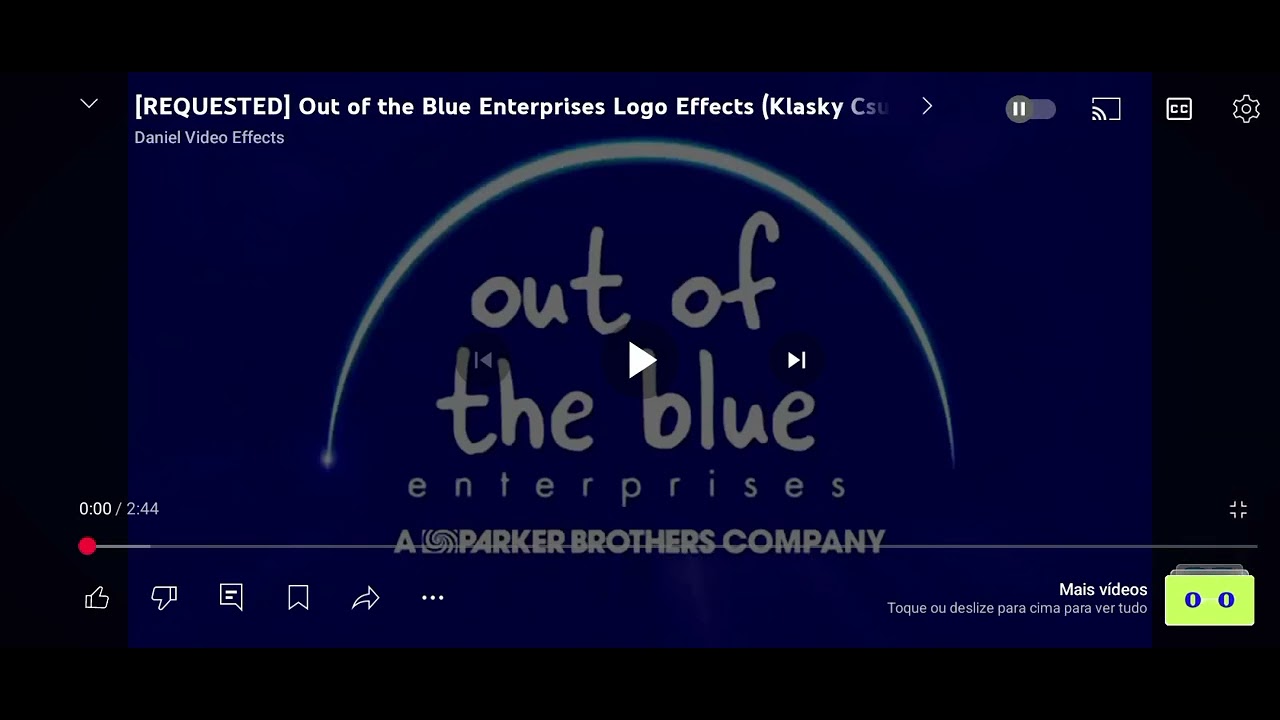 Out Of The Blue Enterprises Logo Youtube 
