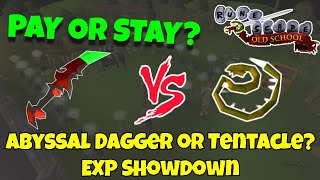 Pay or Stay #44 | Abyssal Dagger vs Abyssal Tentacle | OSRS NMZ