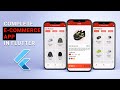 Flutter complete ecommerce app  flutter ui