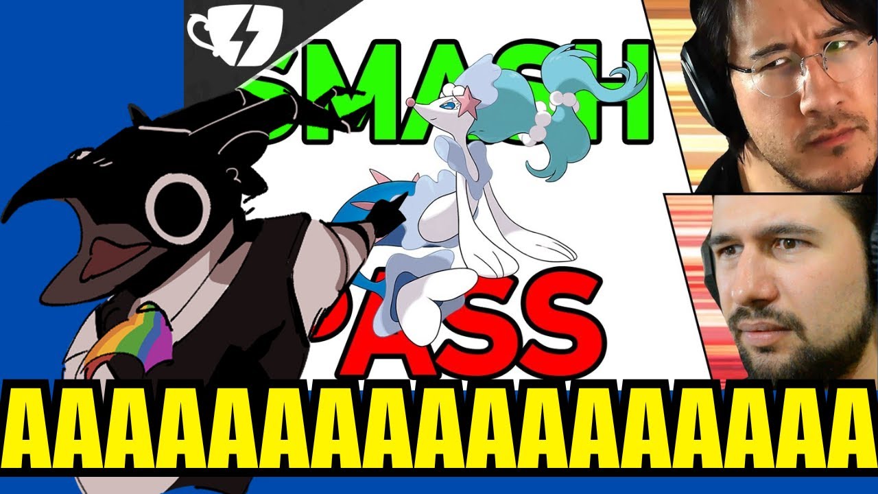 JULGANDO O SMASH OR PASS DE POKEMON DA GALERA ATÉ FICAR COMPLETAMENTE MALUCO - REACT CHA DE TROVAO