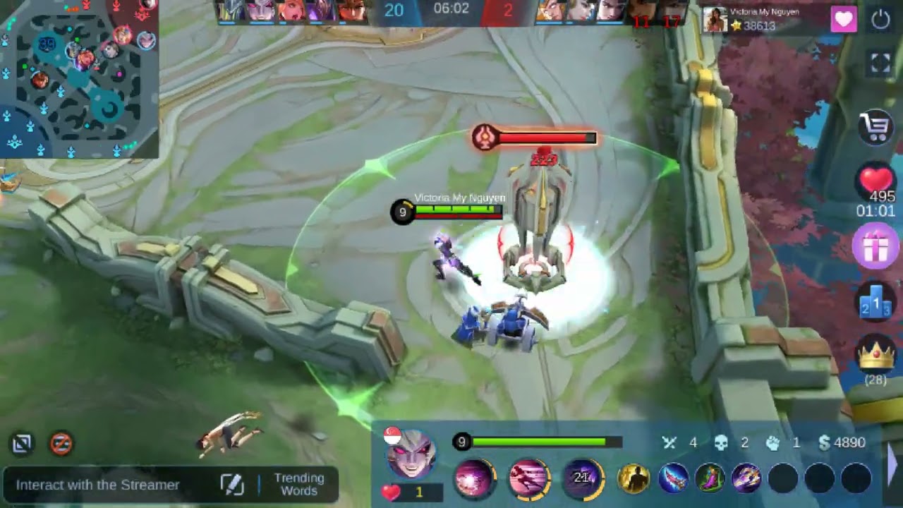 Top 1 Global Dyrroth Gameplay by Victoria My Nguyen