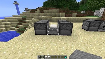 Minecraft 1.5 snapshot 13w04a Tutorial - 2 armour quickkit dispensers in 30 seconds [B009]