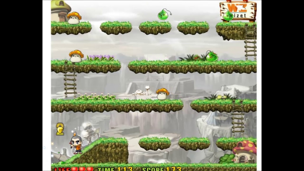 추억의 플래시 게임] 메이플 스토리 - YouTube