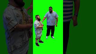 DJ Khaled Meeting The Rizzler meme - Green Screen