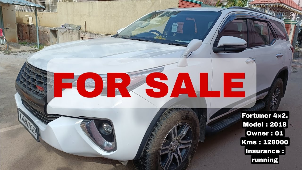 Toyota Fortuner for sale used fortuner used cars cars for sale