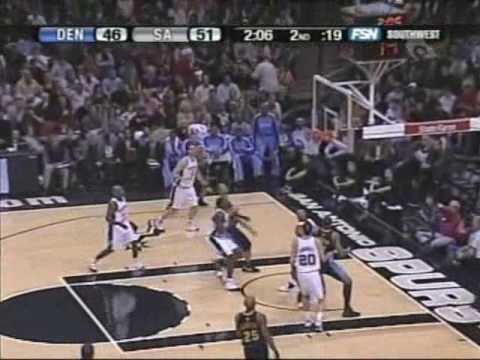 Allen Iverson 30pts vs Tim Duncan SA Spurs 07/08 N...