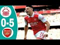 Arsenal vs nottingham forest 50  all goals and extended highlights