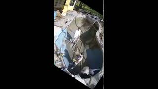 In Ground Pool Resurfacing Time Lapse #short