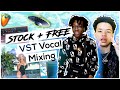 How to mix hip hop vocals in fl studio  with stock plugins and free vsts 