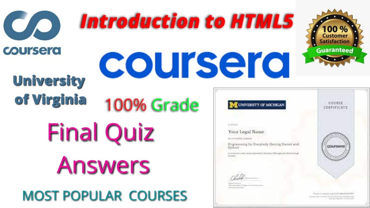 introduction to html5 coursera assignment answers