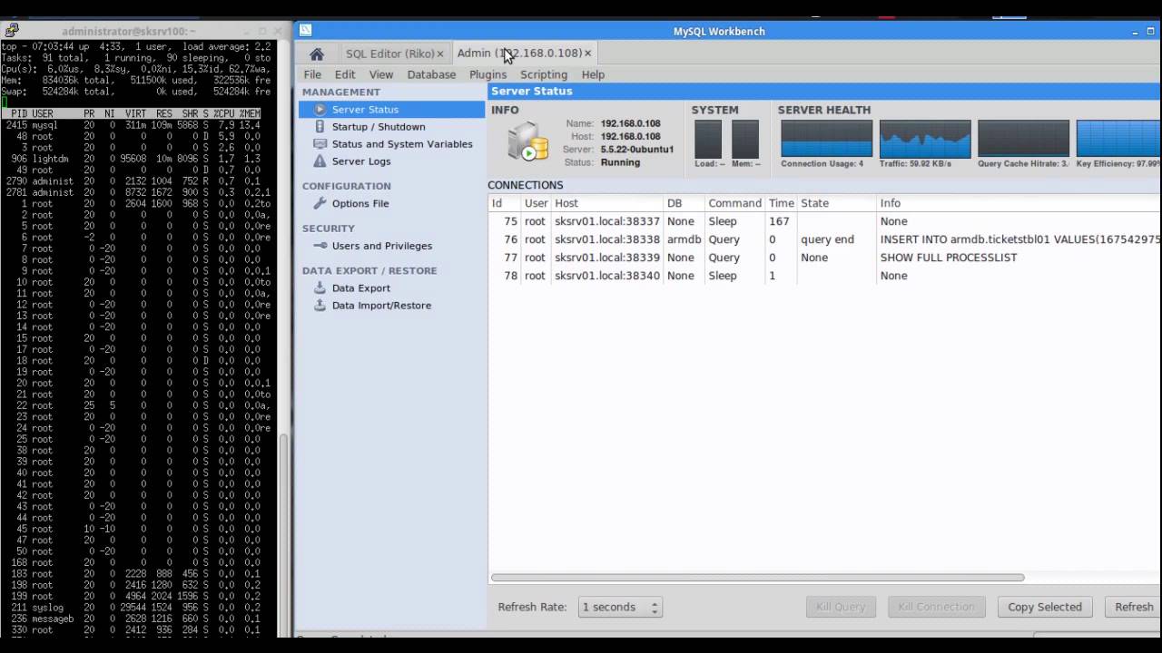 Linux: Running Lubuntu on a MK802 device - Part 2 - MySQL Stress Test ...