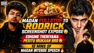 MADAN FULLSTOP TO RODRICK SCREENSHOT EXPOSE😳10 MINS OF INTENSE SPEECH ABOUT GG CLAN#madan #tamil 