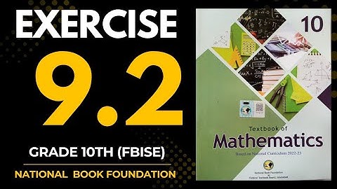 Class 10 Maths | Chapter 9 Chords & Arcs | Exercise 9.2 Easy Solutions | Kanwal Fayyaz