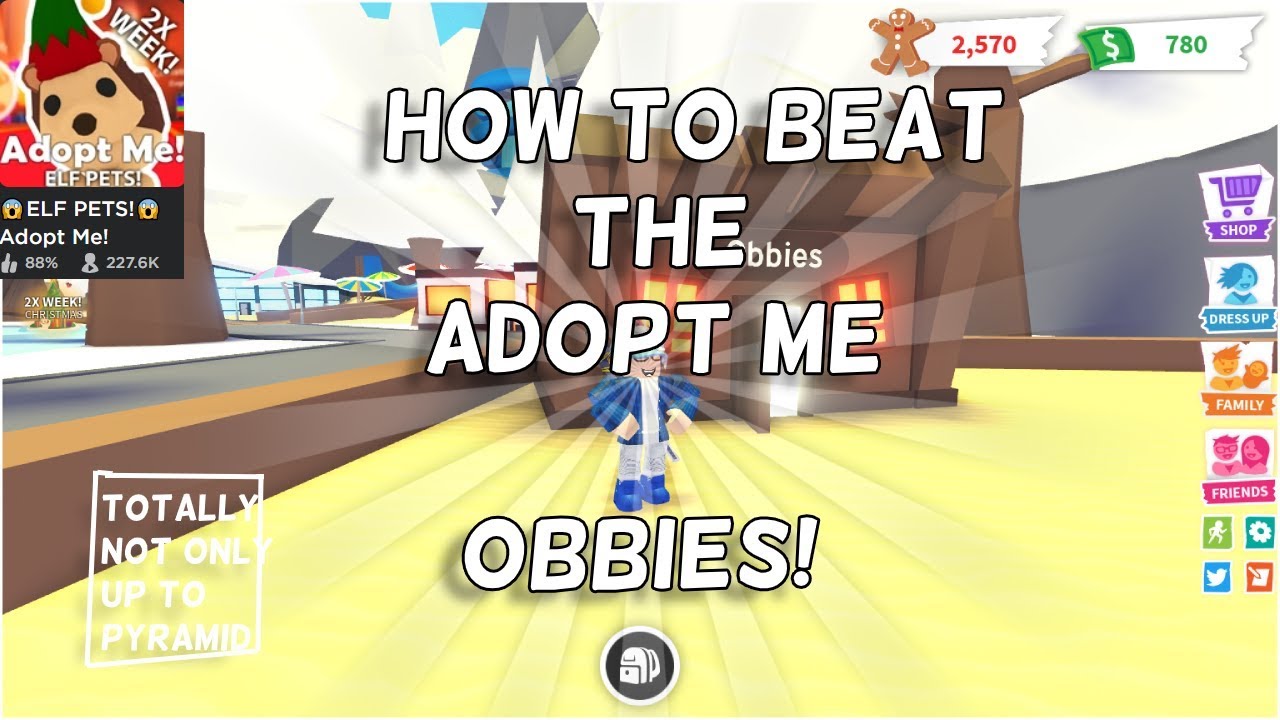 How To Beat The Roblox Adopt Me Obbies Except For Tiny Isles Youtube - adopt me hardest obby cheat tiny isles roblox youtube