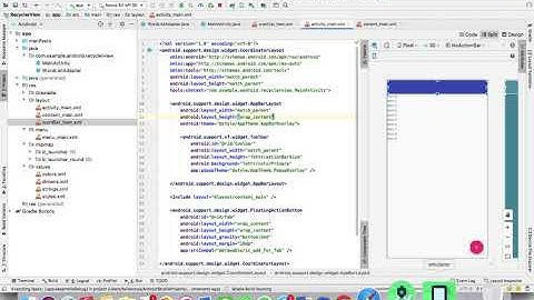 04.5 RecyclerView - Codelab | Android Studio