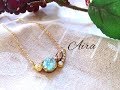 (レジン)簡単♡月のスカシパーツで作るネックレス